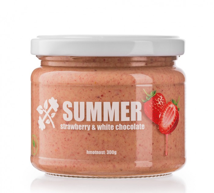 Summer strawberry & white chocolate Summer strawberry & white chocolate