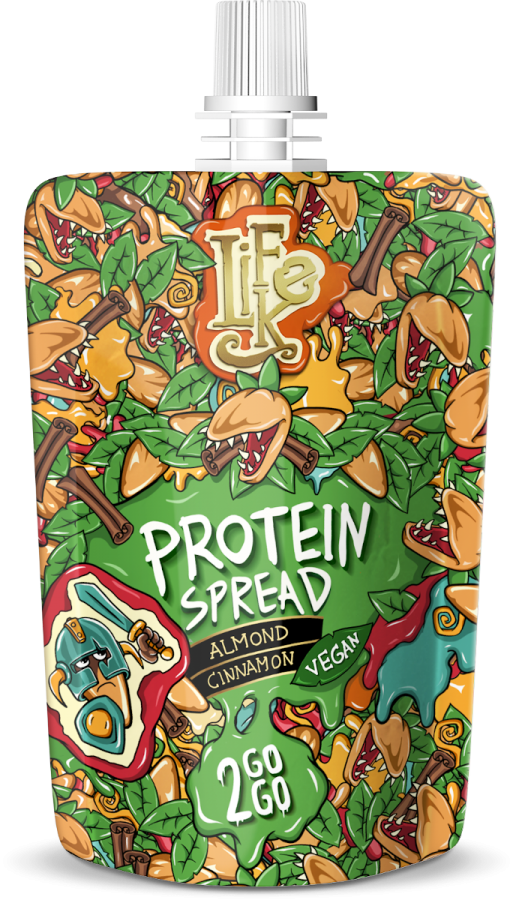 Protein almond cinnamon 2GOGO Protein almond cinnamon 2GOGO