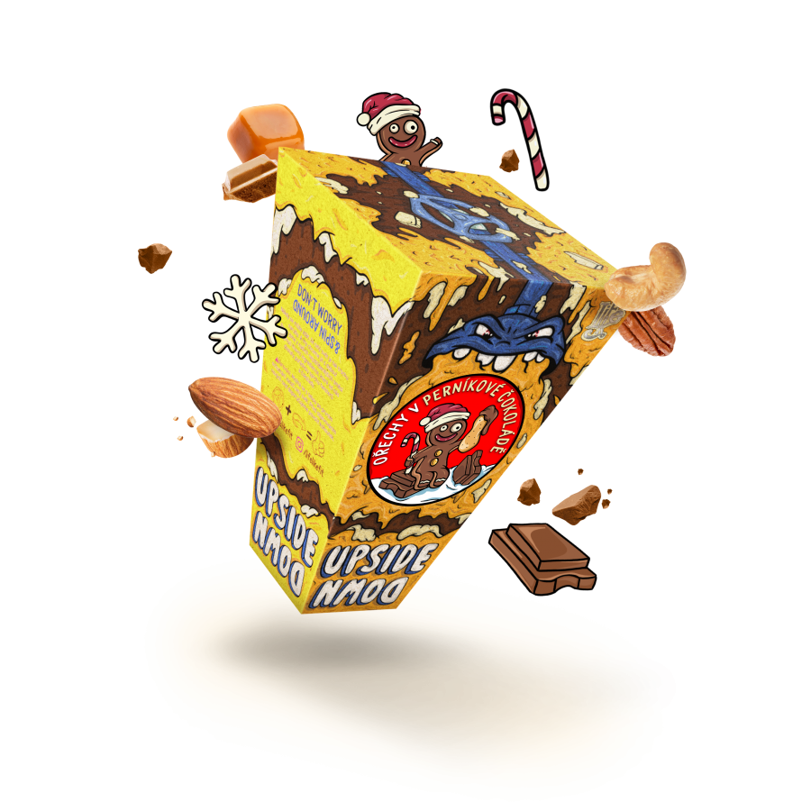 Vánoční ořechy v perníkové čokoládě MIX Vánoční ořechy v perníkové čokoládě MIX